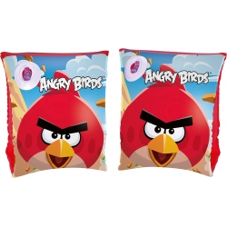 Bestway 96100 Pompowane Rękawki Do Pływania AngryBird Dla Dzieci 23x15 Cm