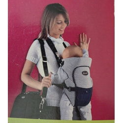 Brevi Nosidełko Koala 014 - Szaro-Granatowe - 3,5 - 9 Kg