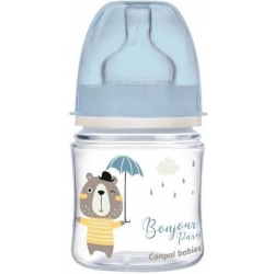 Canpol Babies 35/231 Blu Bonjour Paris Butelka Szeroka - 120 Ml