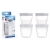 Canpol Babies 12/204 Pojemniki Do Przechowywania I Mrożenia Mleka I Pokarmu - 4 x 180 Ml