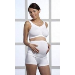 Carriwell Bezszwowy Ciążowy Pas Podtrzymujący - Biały