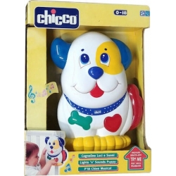 Chicco 69363 Grający Piesek Z Bijącym Serduszkiem