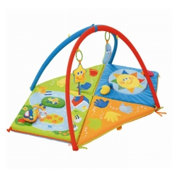 Chicco 67174 Baby Play Park 3D - Mata Z Pałąkami - 0-24 M