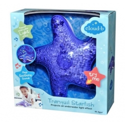 Cloud B Tranquil Starfish Lampka Nocna Rozgwiazda 7463-Bl - 0 M+