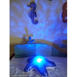 Cloud B Tranquil Starfish Lampka Nocna Rozgwiazda 7463-Bl - 0 M+