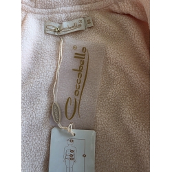 Coccobello BL-6120 Kurtka Na Polarze Z Kapturem Motyl - Morelowa - Rozmiar 80