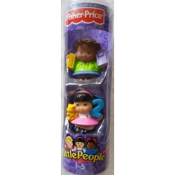 Fisher-Price L8994 Little People Wielkie Odkrycia 2 Figurki Z Numerkami 1 i 2 + Płyta DVD Gratis