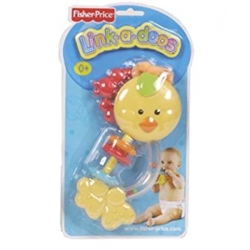 Fisher-Price C1511 Gryzak Z Grzechotką - Kurczak - 0 M+