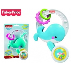 Fisher-Price N8848 Wodna Grzechotka Wieloryby