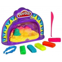 Play-Doh Make'n Display Stage Show Masy Plastyczne Zabawka Podświetlana Akwarium - 3 L+