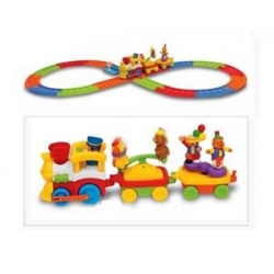 Kiddiland Discovery Cirkus Trainset 041962 - Cyrkowy Pociąg - 12 M+