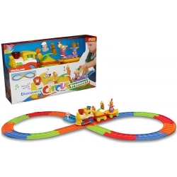 Kiddiland Discovery Cirkus Trainset 041962 - Cyrkowy Pociąg - 12 M+