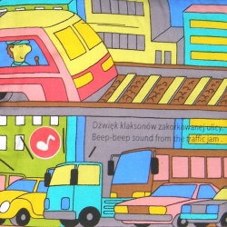 K's Kids Książeczka Odgłosy Miasta - KARP50231 - 10 M+