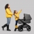 Lascal Buggy Board Maxi Uniwersalna Dostawka Do Wózka - Red