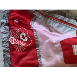 Reima 21288  Kurtka Przejściowa Dla Dziewczynki Z Kapturem Przeciwdeszczowa Amager Oliwka Rozmiar 92-98