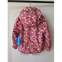 Reima - Lassie By Reima 721 244 Kol 362 Kurtka Przejściowa z Kapturem Przeciwdeszczowa Różowa - Rozmiar 92 - 98