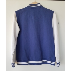 Mayoral 3434 Bluza Bejsbolowa Z Motywem Dla Chłopca Niebiesko-Biała Rozmiar 122-128