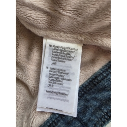 Mayoral 4410 Kurtka Jeans Ocieplana Różowym Misiem - Rozmiar 92