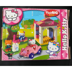 PlayBig Bloxx Klocki Hello Kitty „Myjnia Samochodowa” -  18 M+