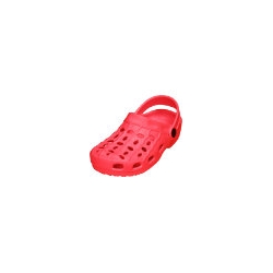 Playshoes Klapki Dziecięce Basenowe / Chodaki Aqua Beach Clog Kolor Czerwony