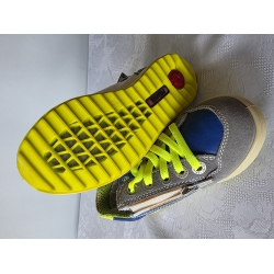 Primigi 87481 Sneakersy Chłopięce - Szaro Granatowe - Rozmiar 28-33