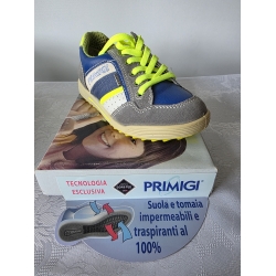 Primigi 87481 Sneakersy Chłopięce - Szaro Granatowe - Rozmiar 28-33