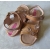 Primigi 81158 Sandały Dla Dziewczynki Aplikacja Kwiaty Kolor Jasny Brąz - Rozmiar 29 *