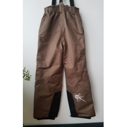 Reima - Progress By Reima 832111B Huck Spodnie Narciarskie Ocieplane 459 Khaki - Rozmiar 122 - 140