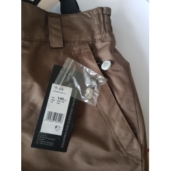 Reima - Progress By Reima 832111B Huck Spodnie Narciarskie Ocieplane 459 Khaki - Rozmiar 122 - 140