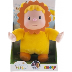 Smoby Maskotka Doudou Tulip Cotoons Przytulanka Lew Z Chusteczką Dla Niemowląt - 0-36 M