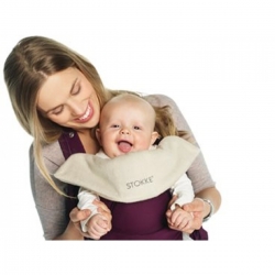 Stokke® MyCarrier™ Bib Śliniaczek Do Nosidełka - 2 Sztuki - Beżowy