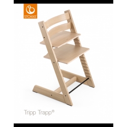 Stokke Krzesełko Tripp Trapp Z Litego Drewna Bukowego Kolor Natural