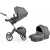 Stokke® Xplory® Black Melange Wózek Głęboko-Spacerowy 2w1 - Szary