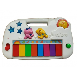 Chicco Animal Piano Muzyczna Zabawka Edukacyjna Dla Dzieci Ze Światłami I Muzyką Wiek 2-5 Lat