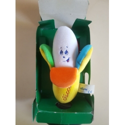 Chicco 65403 Happy Color Squeak - Pluszowy Żółty Banan - 6 M - 4L