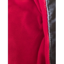 Dany WHR-2766 Kurtka Na Polarze Z Kapturem Granatowo-Czerwona - Rozmiar 68-104