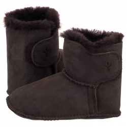 EMU Australia Baby Bootie Botki, Śniegowce B10310 Chocolate Brąz - Rozmiar 18 - 24 Miesiące