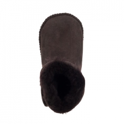 EMU Australia Baby Bootie Botki, Śniegowce B10310 Chocolate Brąz - Rozmiar 18 - 24 Miesiące