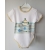 Gluck Fashion B 07-03 "Batyskaf" Body Krótki Rękaw Białe - Rozmiar 62 - 86