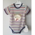 Gluck Fashion C 06-03a "Rescue Dog" Body Krótki Rękaw Pasy Mix Kolor - Rozmiar  - 68 - 74