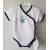 Gluck Fashion F 10-01 "Na Rybach" Body Rozpinane Krótki Rękaw Białe - Rozmiar 62