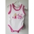 Gluck Fashion B 02-02 "Księżniczka" Body Ramiączka Białe - Rozmiar 56