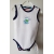 Gluck Fashion F 10-05 "Na Rybach" Body Ramiączka Biały Tył Paski - Rozmiar 62 - 74