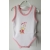 Gluck Fashion B 08-01 "Small" Body Ramiączka Białe - Rozmiar 56 - 68