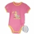 Gluck Fashion C 03-03 "Miś W Hamaku" Body Krótki Rękaw Różowe - Rozmiar 62 - 110