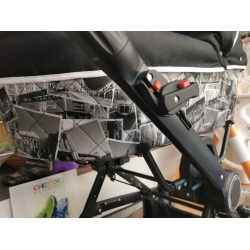 Hartan Xperia - Wielofunkcyjny Wózek 2w1 - GTX 923 Stelaż Czarny Gondola Falt