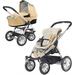 Maxi-Cosi Mura 4 Botanic Luxury Wózek Spacerowy + Śpiworek + Gondola Total Black - Czarna