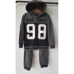 Mayoral 7803 Dres Chłopięcy Czarno Szary - Rozmiar 128