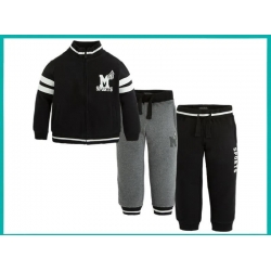 Mayoral 4814 Dres Rozpinany 3 Częściowy - Bluza + 2 Pary Sportowych Spodni - Rozmiar 92