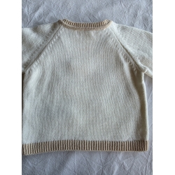 Mayoral 2207 Komplet Sweterek, Szorty Materiałowe I Rajstopy - Ekri - Rozmiar 56 - 80